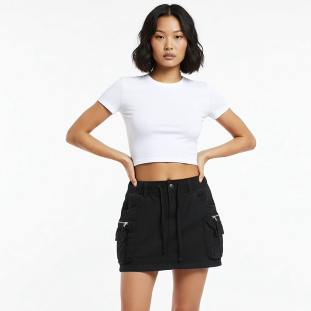 3/$15 Bundle American Eagle Outfitters Black Cargo Skort